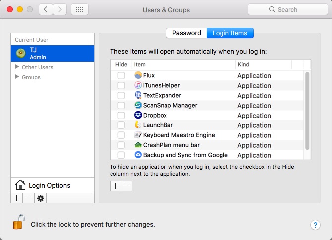 How to open apps auto on mac after restart mode